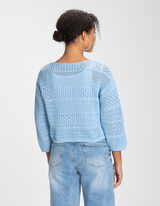 Pul&oacute;ver - Lezser fazon - vilagoskek