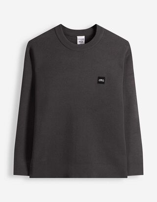 Strickpullover - Loose Fit - Dunkelgrau