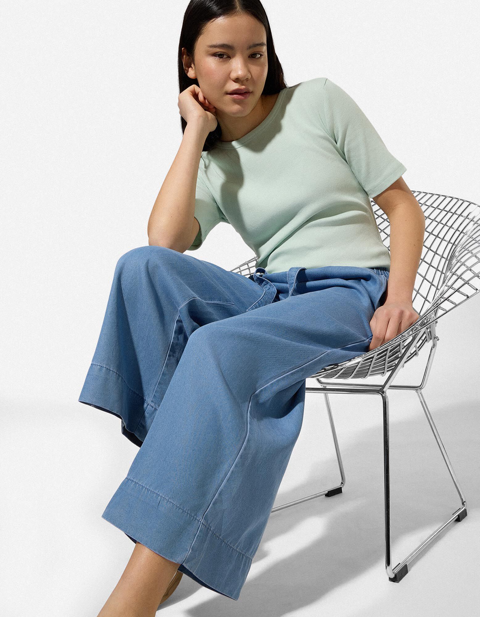 Jean - Coupe Wide Fit - Bleu clair