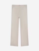 Püksid - lai sääreosa - beezh