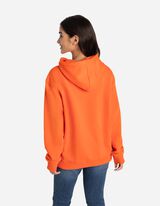 Dukserica sa kapuljačom - Kengur džep - narandzasta