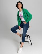 Cardigan - Oversized Fit - verde scuro