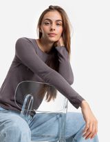 Maglia a manica lunga - Maglia - grigio scuro