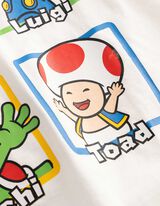 Shirt - Super Mario - wei&szlig;