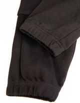 Pantaloni jogging - Buzunare patch - Negru