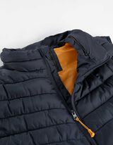 Gilet trapuntato - Cappuccio staccabile - blu scuro