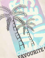 Tricou - Imprimeu - Bej