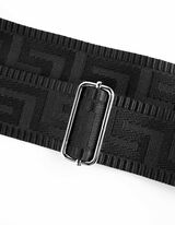 Taschengurt - Mustermix - schwarz