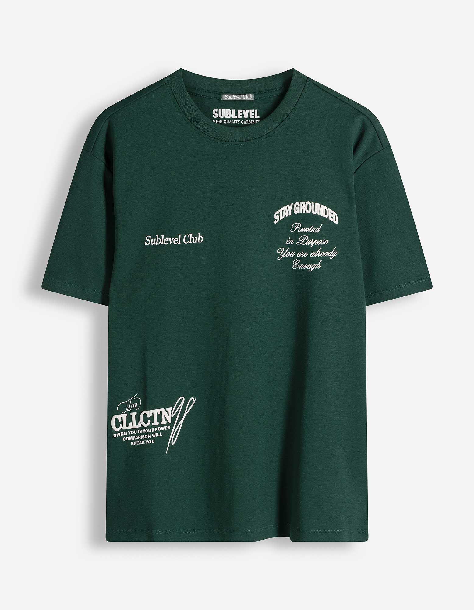 T-Shirt - Relax Fit - Gr&uuml;n