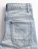 Cargo kalhoty - Na&scaron;it&eacute; kapsy - svetle  modra