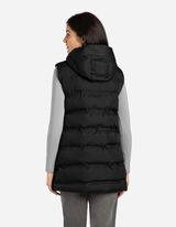 Steppweste - Kapuze mit Tunnelzug