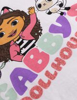 Tričko - Gabby's Dollhouse - b&iacute;l&aacute;