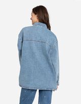 Shacket - Prevelik kroj - modra