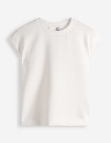 T-Shirt - Modal-Anteil - wei&szlig;