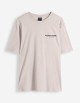 T-Shirt - R&uuml;ckenprint - beige
