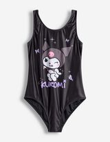 Badeanzug - Kuromi - schwarz