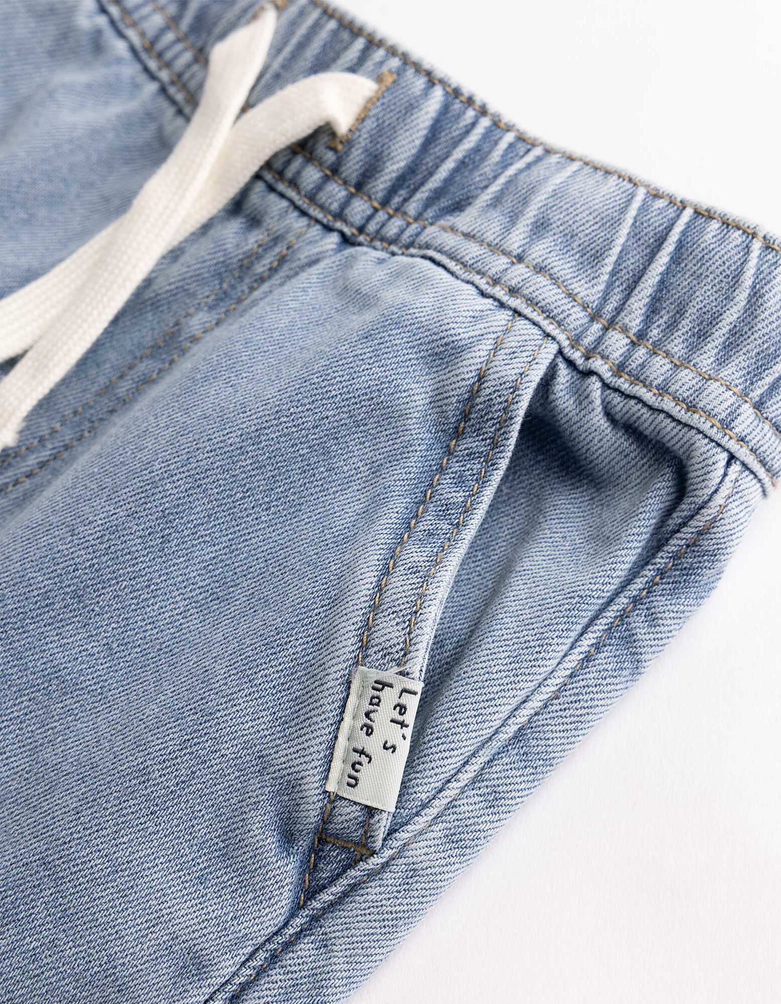 Short - Denim - Bleu