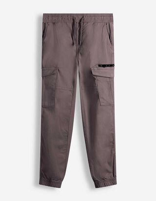 Pantalon cargo - Jogger Fit - gris fonc&eacute;