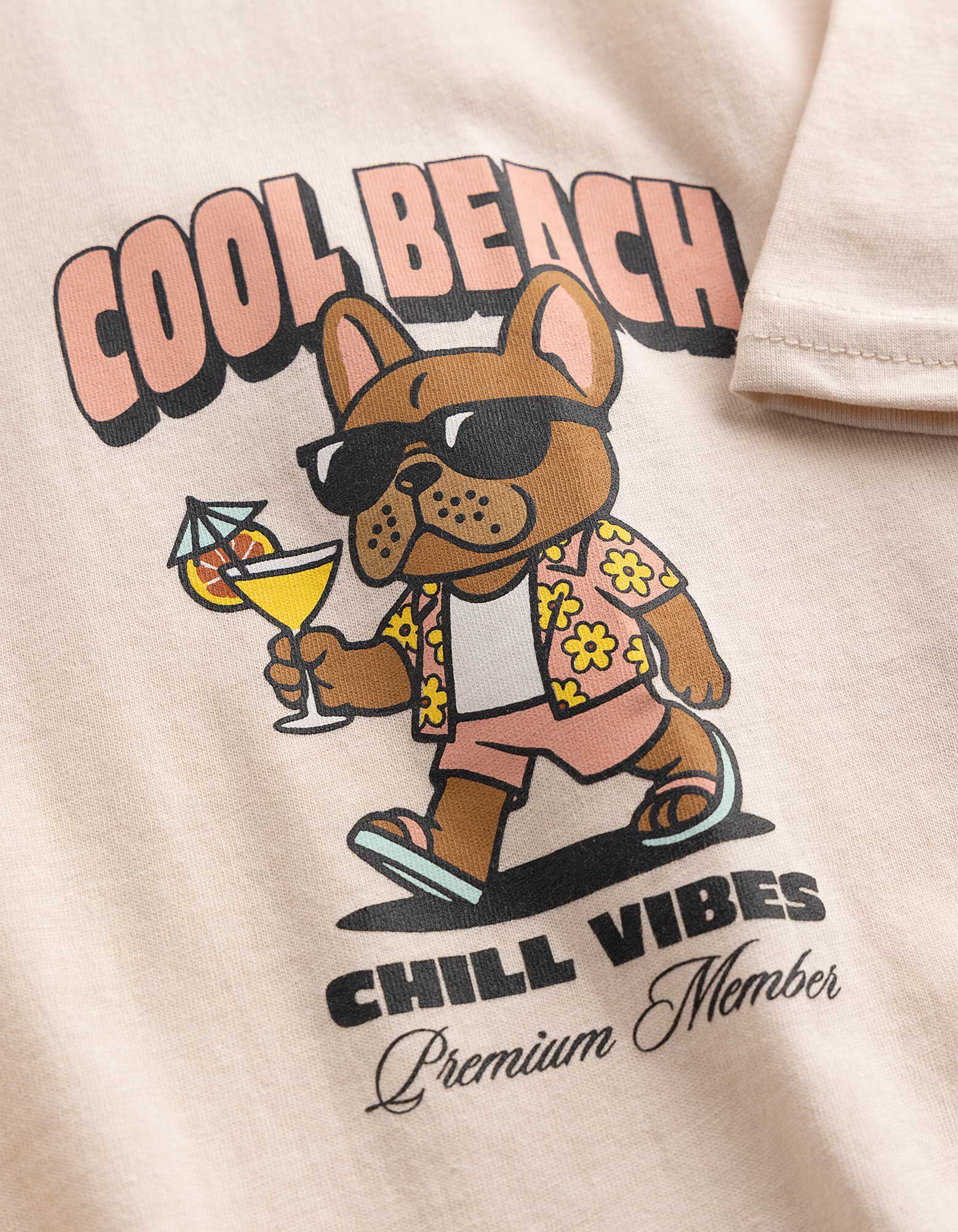 T-Shirt - Print - Orange