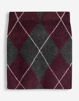 Strickrock - Jacquard - Lila