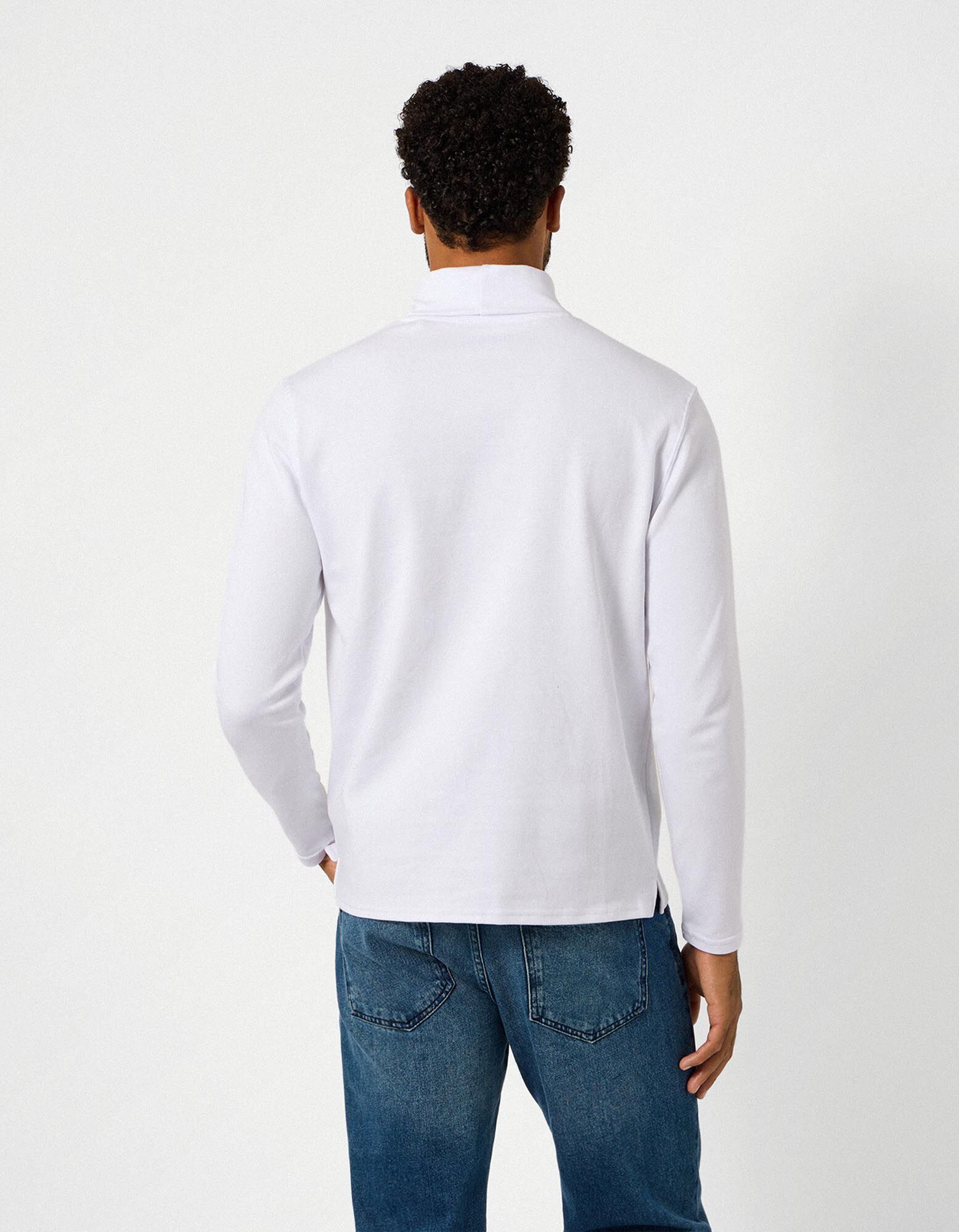 Longsleeve - Col - wit