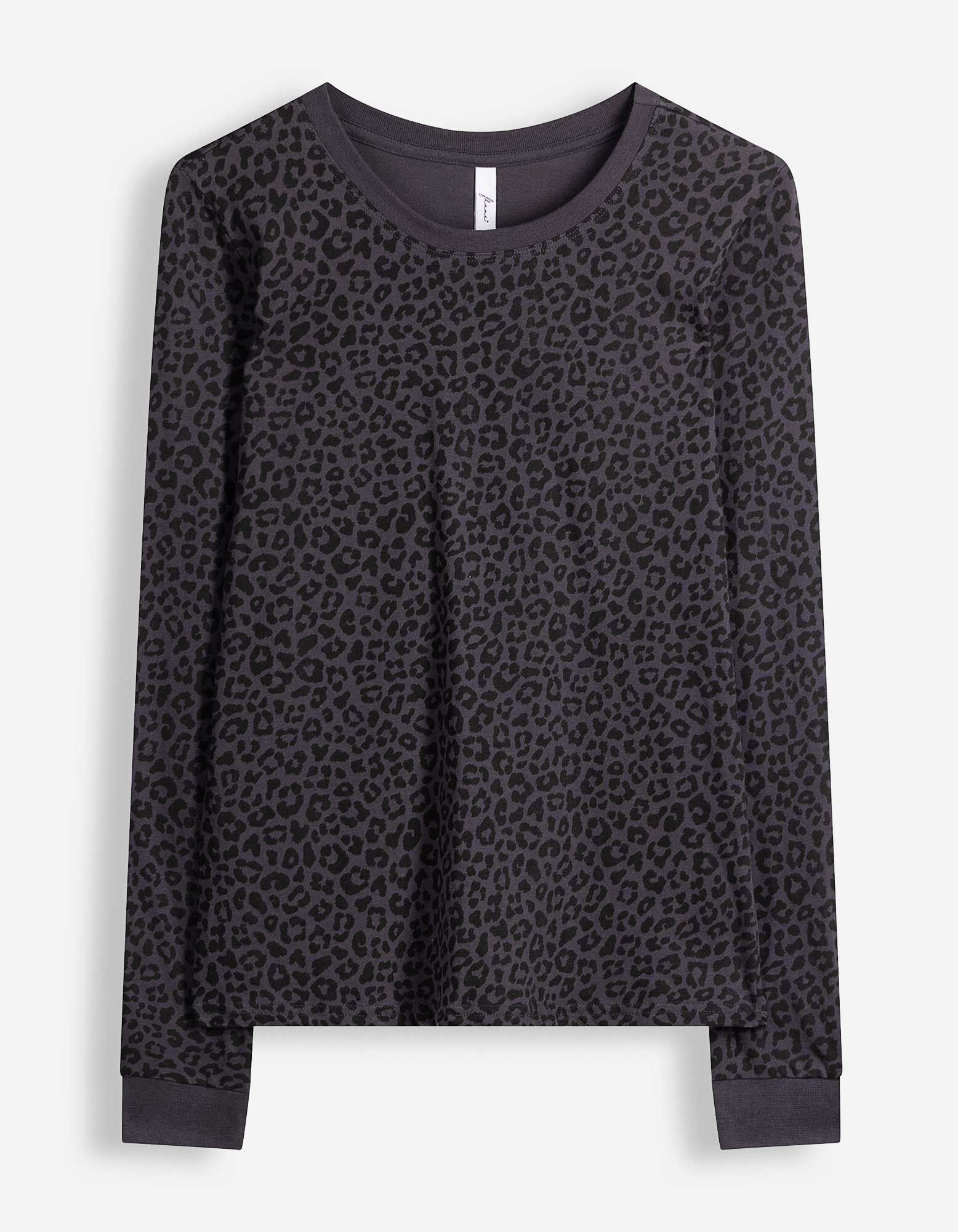 Pyjama Set aus Shirt und Hose - Jersey - Dunkelgrau