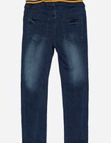 Pantalon de jogging - Coupe Straight Fit - Bleu fonc&eacute;