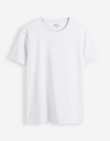 T-shirt - Unicolore - blanc