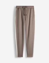 Jogger pants - Contrasterende inzetten - beige