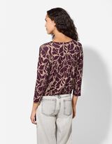 Shirt - Geknoopt detail - beige