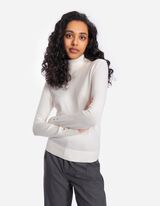 Mar&scaron;kinėliai ilgomis rankovėmis - Dekoratyvios sagos - baltas