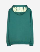 Džemperis - &bdquo;Oversized&ldquo; stiliaus - tamsiai zalias