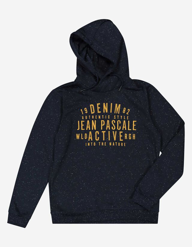 Herren Hoodie - Message-Print 