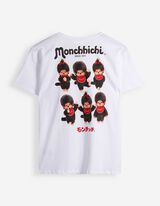 T-shirt - Afdrukken achteraan - wit