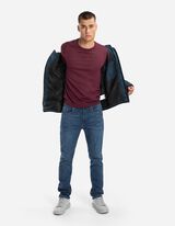 Maglia a manica lunga - Maglia fine - rosso scuro