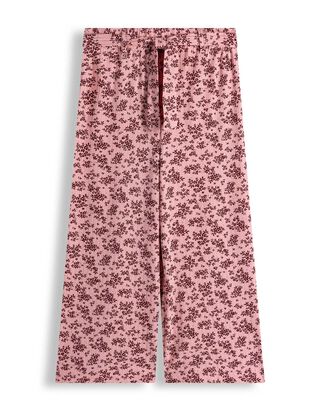 Culotte - Allover-Print - dunkelrot