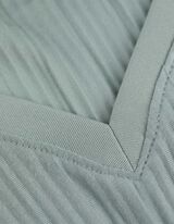 T-Shirt - Plisseefalten - hellgrün