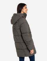 Kab&aacute;t - Skryt&yacute; zips - tmavozelena