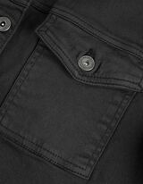 Teksajakk - v&auml;rvitud teksa - tumehall