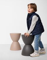 Prešívaná vesta - Aplikácia - tmavomodra