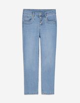 3/4 ilgio kelnės - Tampri dalis - melynas