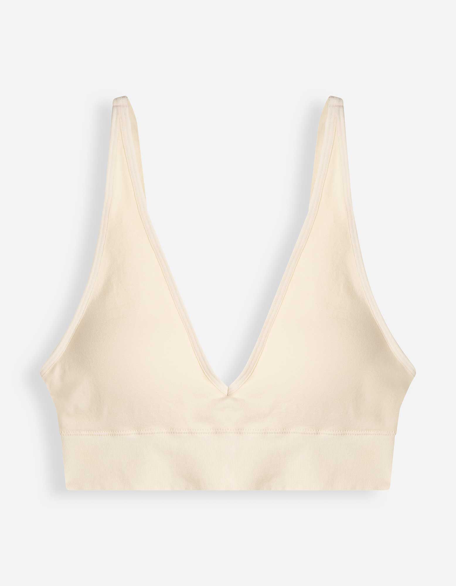 Bustier - &uuml;berwiegend nahtlos - Off-White