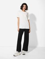 Pantaloni - A costine - nero