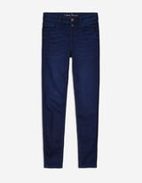 Jeans - Talie înaltă - Albastru inchis