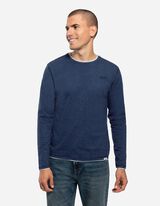 Majica dugih rukava - Dvoslojni izgled - tamno-plava