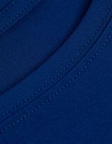 T-Shirt - Viskose-Mix - dunkelblau