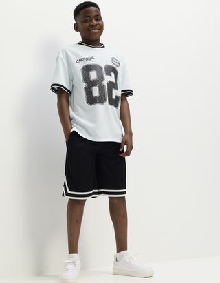 T-shirt - Mesh - lichtblauw