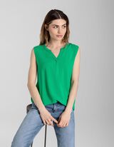 Bluza - LENZING&trade; ECOVERO&trade; - zeleno