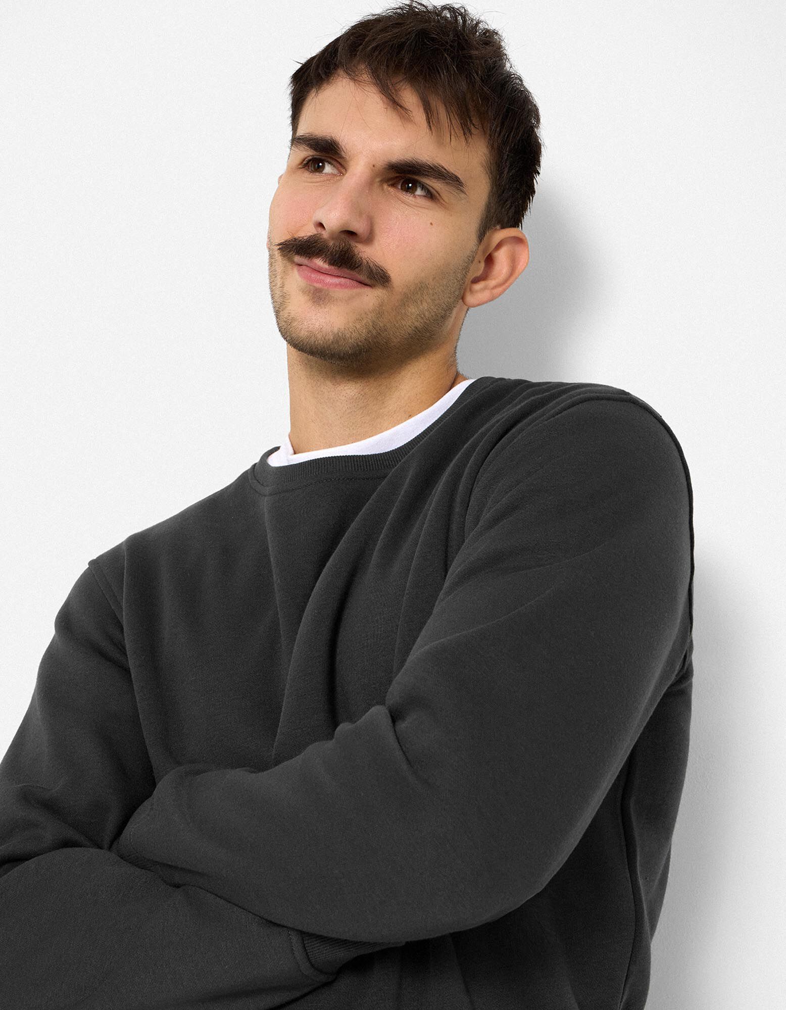 Sweatshirt - Relax Fit - Khaki