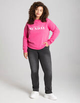 Teksap&uuml;ksid - Sirge l&otilde;ikega - must